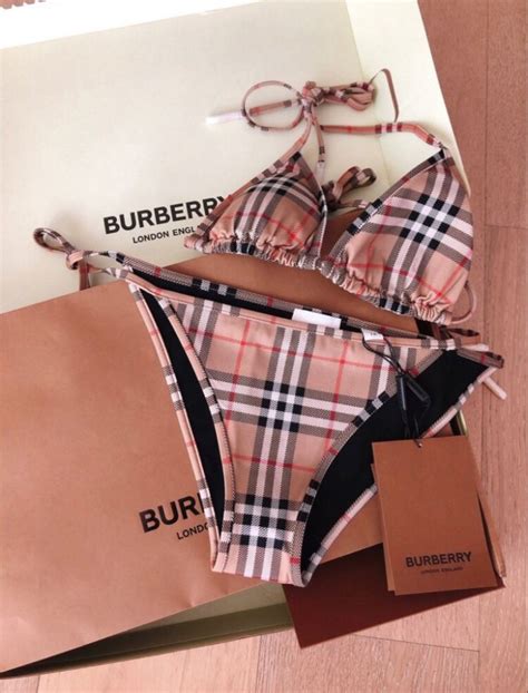 burberry swim|women Burberry swimsuit.